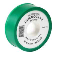 Фум-лента JUMBOTAPE (15 м х 19 мм х 0,2 мм) UNIPAK