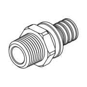 RAUTITAN GAS Переходник с наружной резьбой 20-R 1/2 REHAU